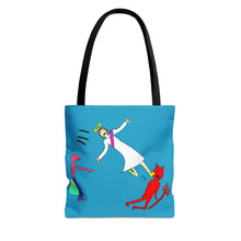 Feet Fitted With Readiness - The tote bag for fighting demons