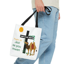 Journey to Christ  (Haitian Creole Version) - the tote bag for your Haitian parents