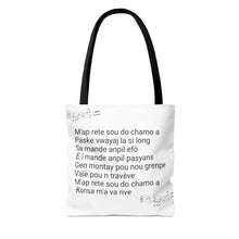 Journey to Christ  (Haitian Creole Version) - the tote bag for your Haitian parents