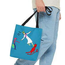 Feet Fitted With Readiness - The tote bag for fighting demons