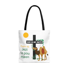 Journey to Christ  (Haitian Creole Version) - the tote bag for your Haitian parents