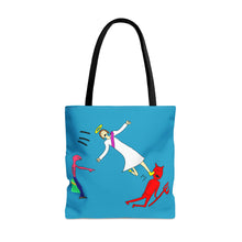Feet Fitted With Readiness - The tote bag for fighting demons
