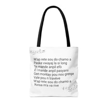 Journey to Christ  (Haitian Creole Version) - the tote bag for your Haitian parents