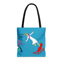 Feet Fitted With Readiness - The tote bag for fighting demons